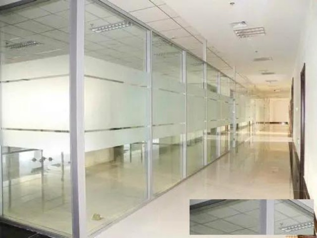 办公室玻璃门厂家-玻璃隔断报价
