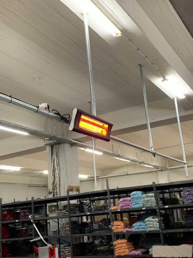 伟而特红外供暖真正解决希腊内衣工厂安全取暖难题