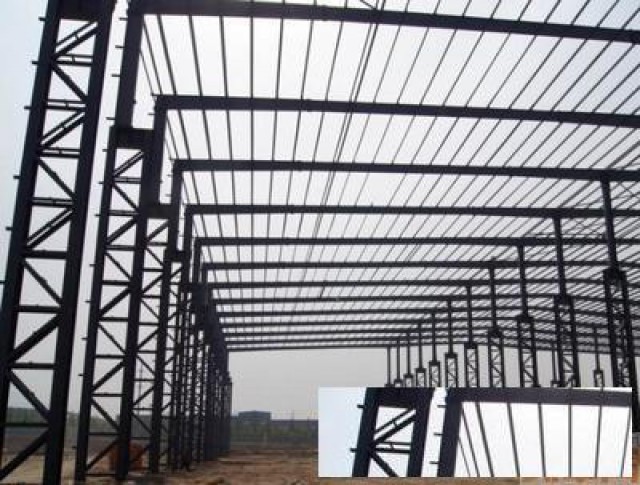 北京朝阳区安装彩钢板焊接维修园区连廊