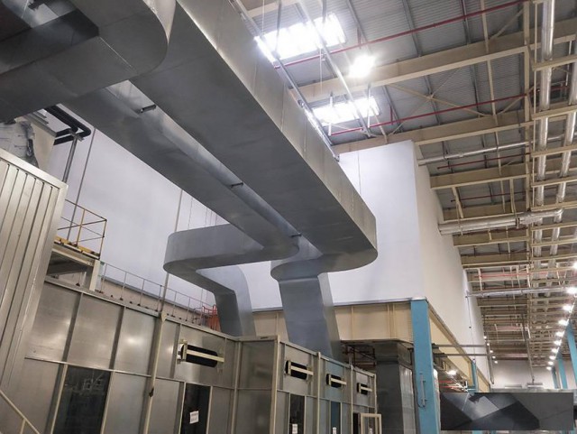 北京朝阳区彩钢板安装维修焊接园区连廊