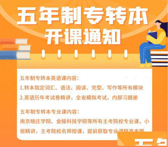 五年制专转本考前冲刺辅导淮安瀚宣博大师资专业胜算更大