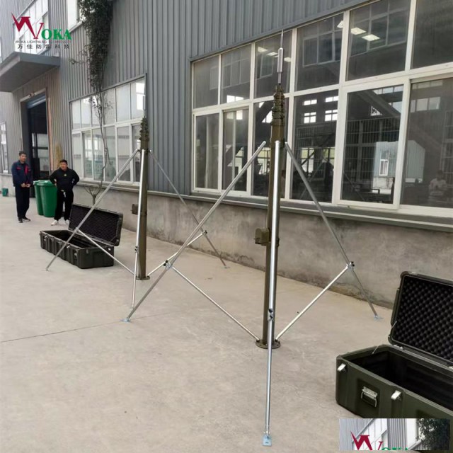 30米升降式预放电避雷针机动式野战防雷装置避雷针