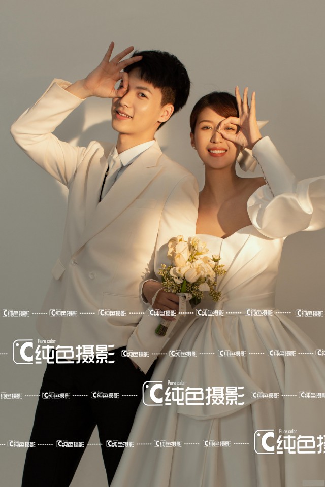 云浮婚纱摄影店、纯色婚纱摄影店