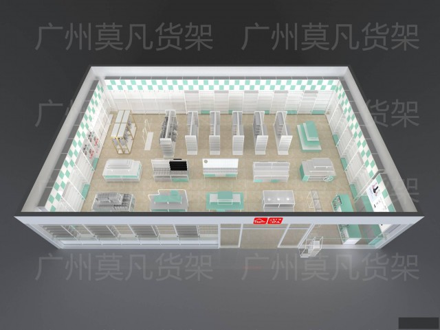 天河开精品店货架怎么选