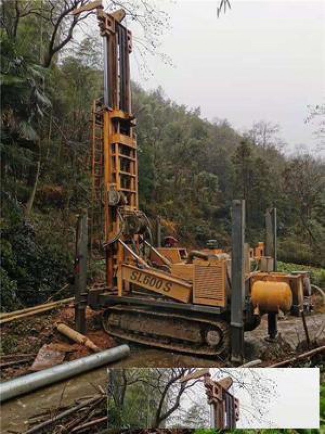 空调井施工园区深水井施工制作工地降水井