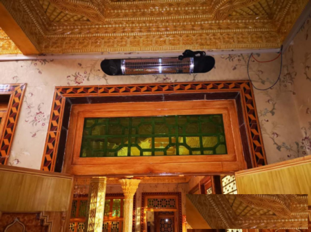 伟而特红外供暖真正解决西藏茶室寒冷问题