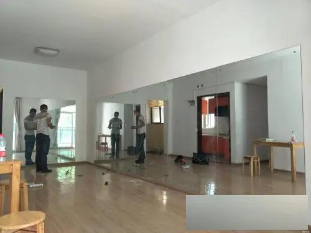 定制健身馆镜子拆镜子