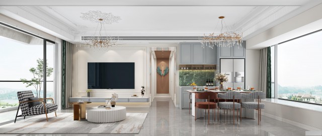 承接深圳新房装修旧房改造主材施工水电全包