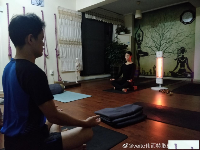 伟而特红外供暖在瑜伽中的应用