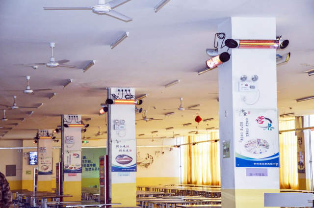 伟而特红外供暖助力新疆学校食堂破jie高寒地区供暖难题