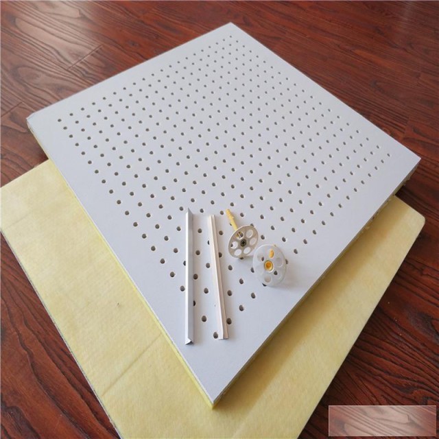 复合穿孔吸音板厂家直供支持定制