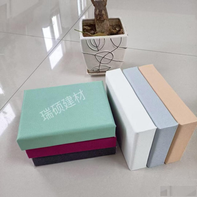 A级防火布艺软包玻纤吸音板会议室墙面装饰练歌房硬包板影院