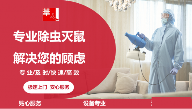 北京各学校病媒生物防治，根除四害，首选华人技术