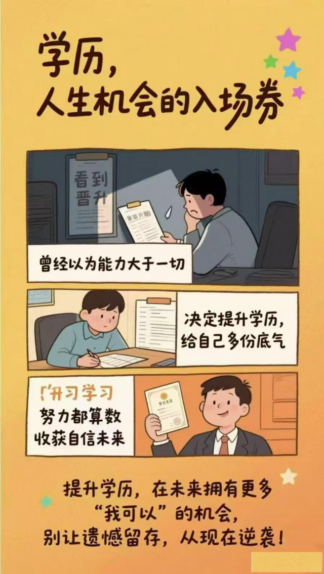 2025学历提升，专升本，高起专，高起本