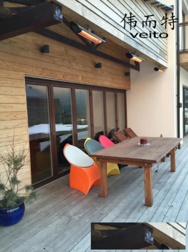 伟而特红外供暖解决户外民宿取暖问题