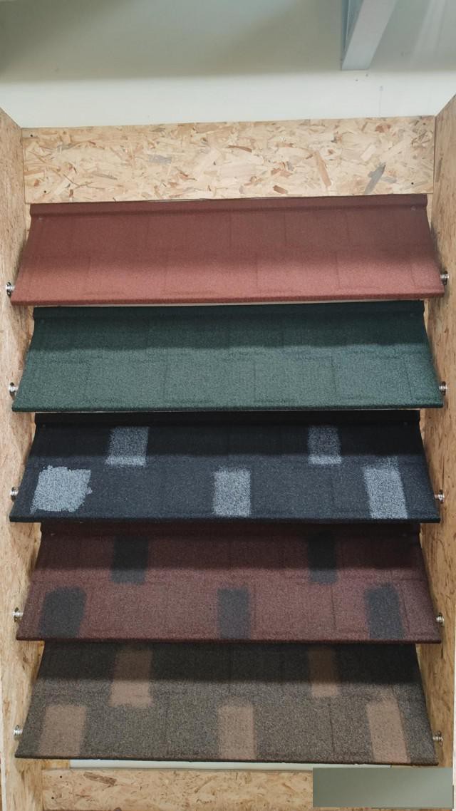 浙江铭臣彩石金属瓦厂家直销1340*420mm