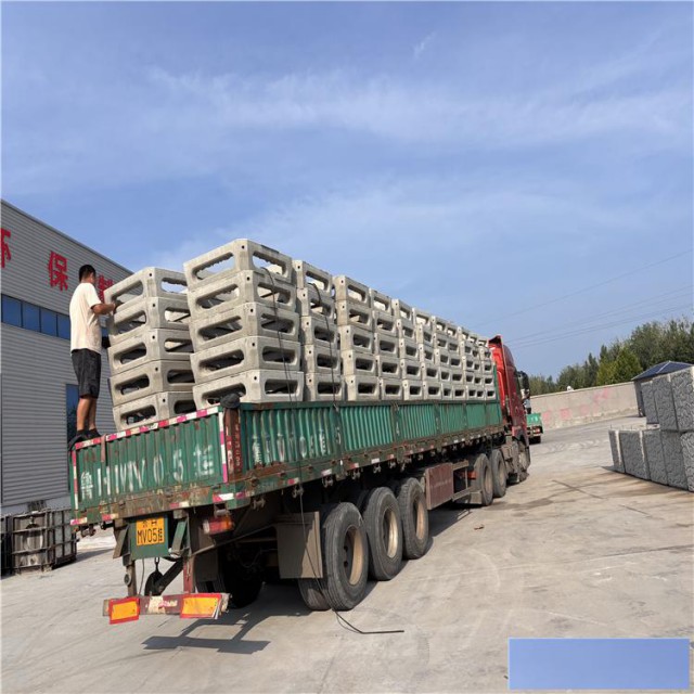 河道生态框格连锁式生态护坡砖1080*1080