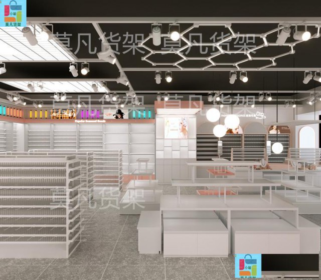 单面双面文创潮玩店道具灵活百变-莫凡货架价格咨询