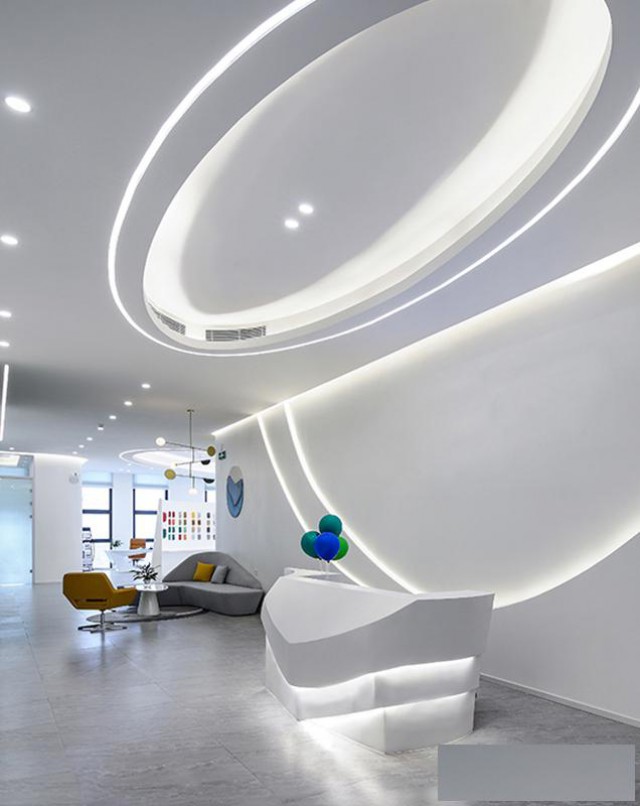 青岛办公室装修，专业工厂装修改造，内外墙粉刷刮腻子