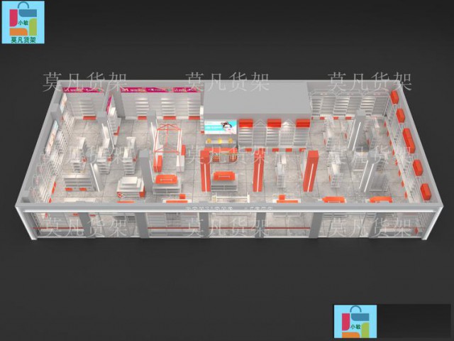 个性化精品百货店道具整店输出-莫凡货架价格咨询