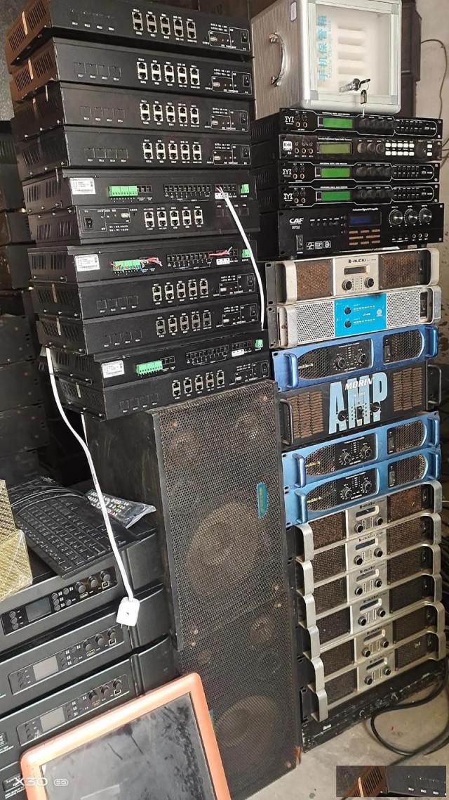 废旧音响回收酒吧音响设备回收的公司音响