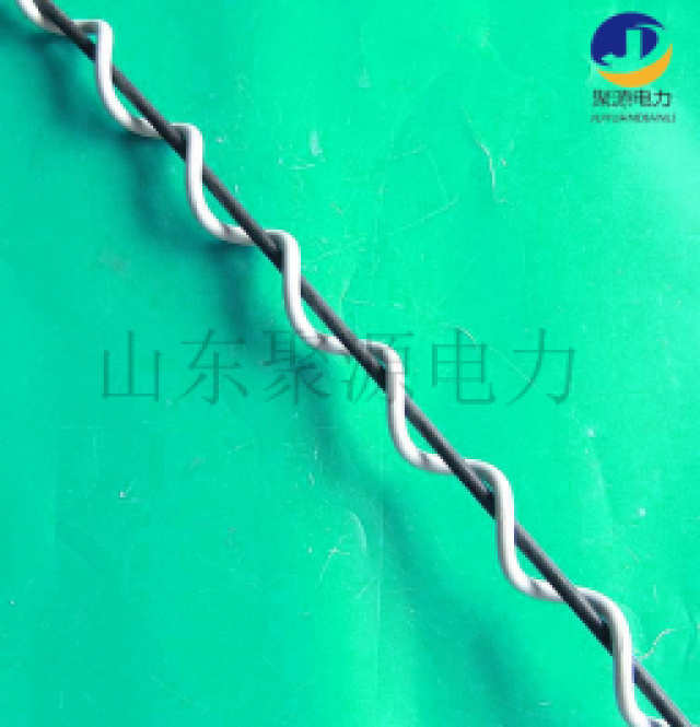 防震鞭螺旋防震鞭电力光缆减震金具
