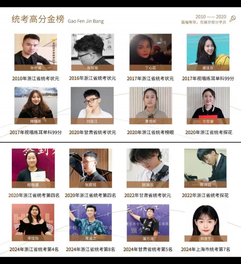 杭州音乐艺考培训机构排行