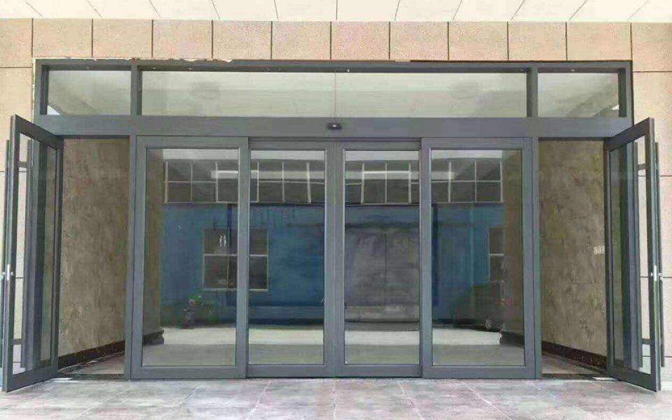 北京安装自动门门禁系统，换玻璃门地弹簧