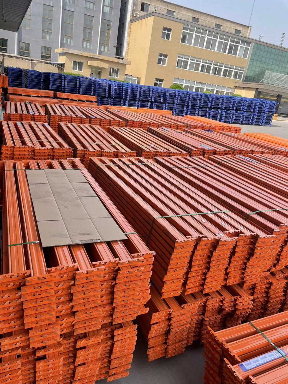 回收横梁式高位重型货架 二手货架回收拆除 旧货架收购