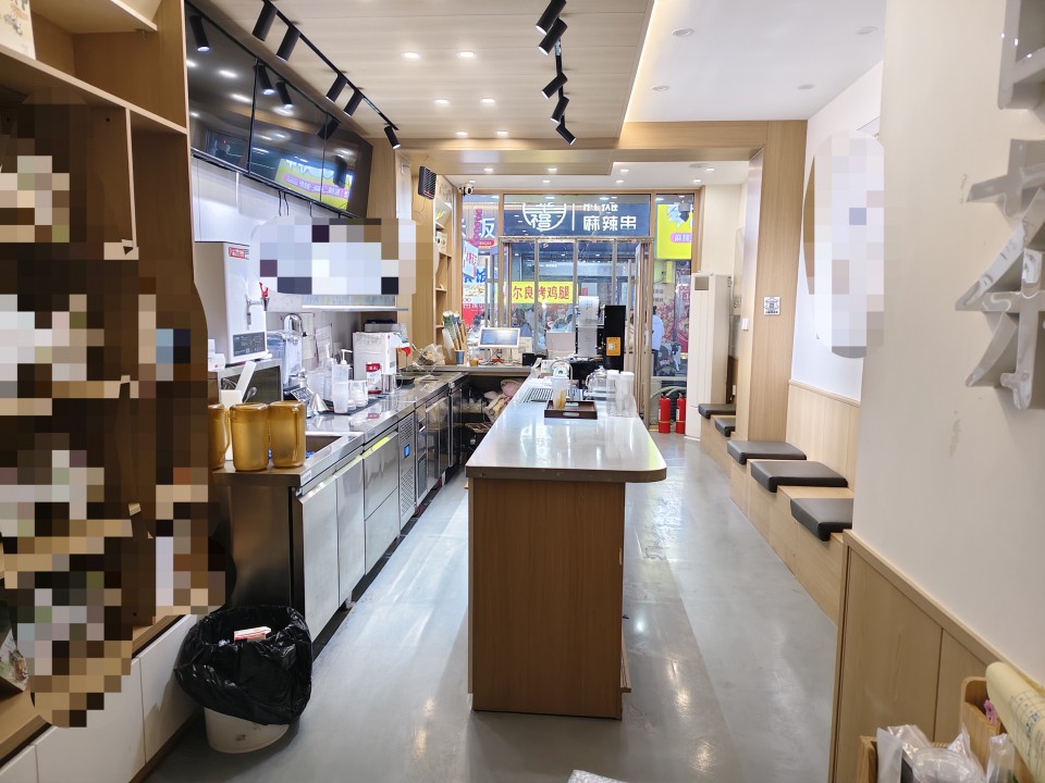 特佳铺编号2554任丘市华油商业街60平精装奶茶店转让