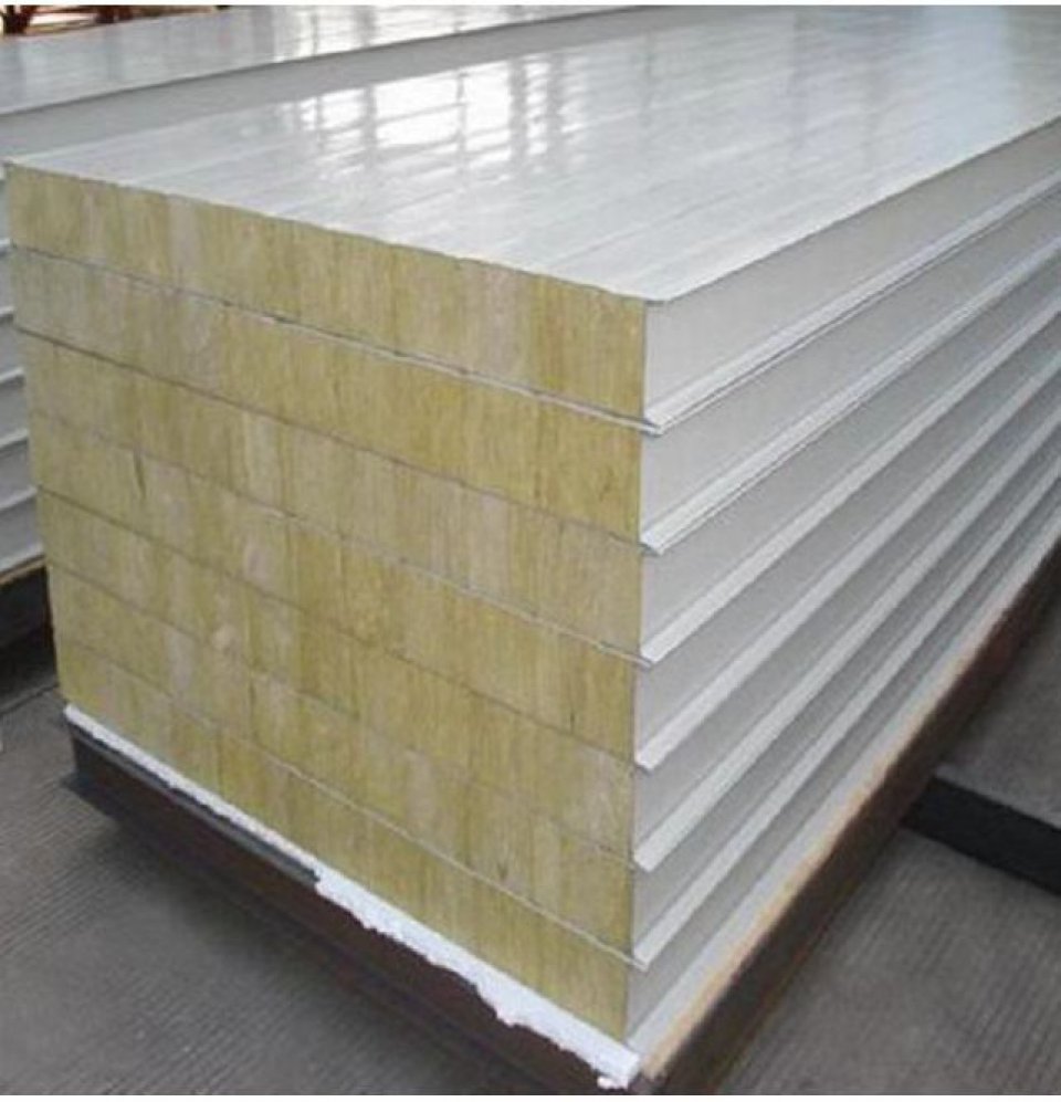 信息标机制岩棉复合板绿色环保净化彩钢复合板阻燃防火多规格题