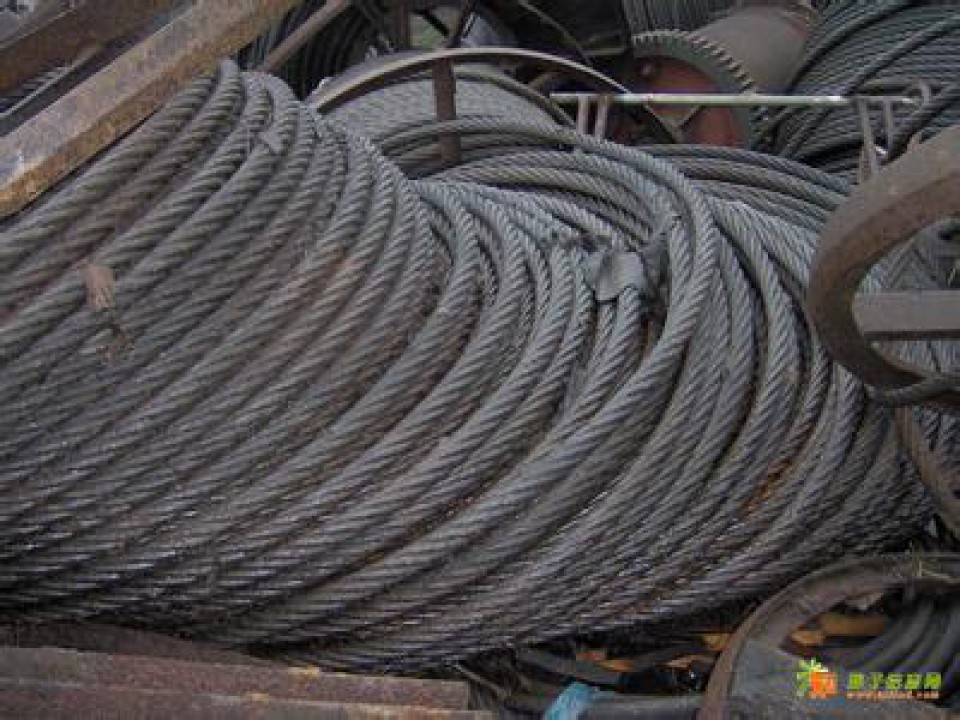 北京钢丝绳回收电梯拆除回收立即上门