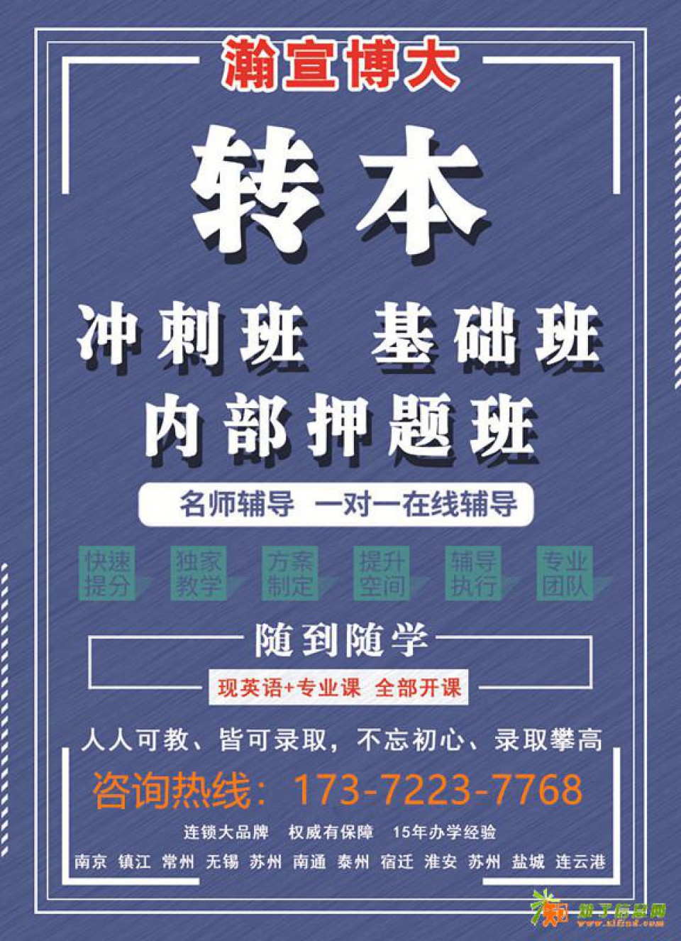 五年制专转本旅游管理备考攻略，瀚宣·博大辅导班专业助力上岸！