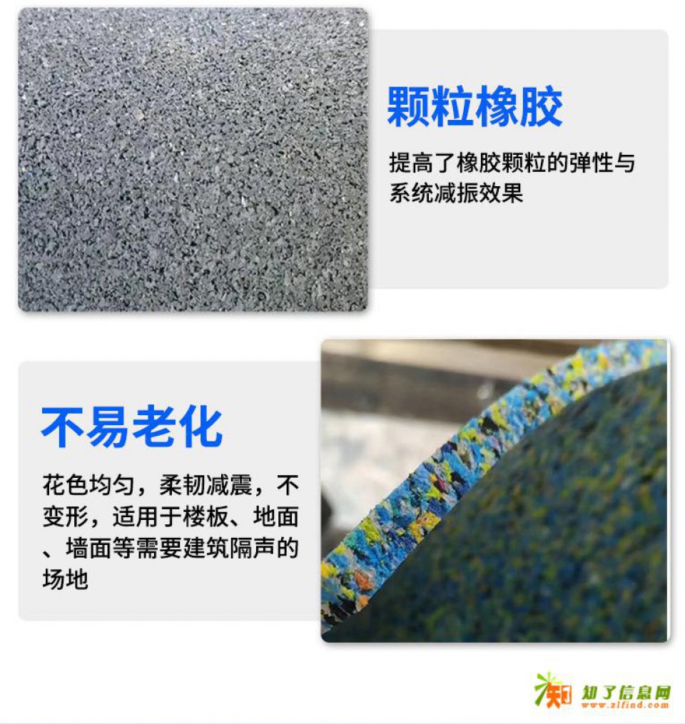 地面减震聚氨酯隔音垫建筑用隔音垫楼板橡胶汽车减震隔音