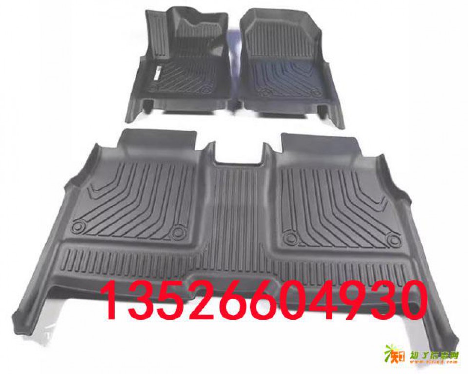 长城炮商用版皮卡车驾驶室TPV黑色五座脚垫改装