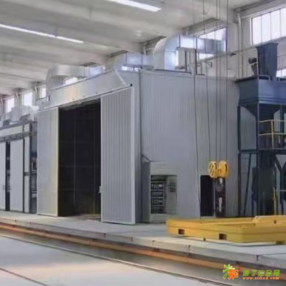 大型工件表面清理设备全自动喷砂房