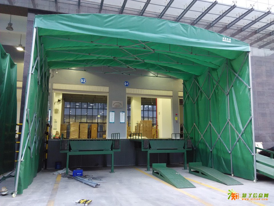 深圳雨蓬推拉篷彩棚安装制作