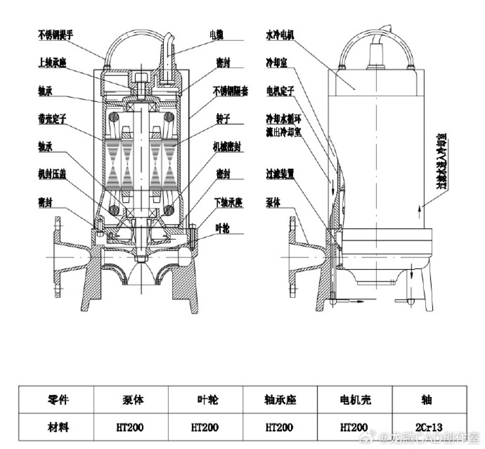 设计CAD平面立体图
